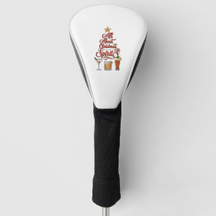 All About Christmas Spirits Cocktails Whiskey Star Golf Head Cover