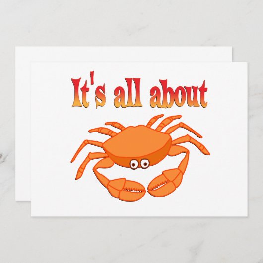 All About Crab (Front/Back)