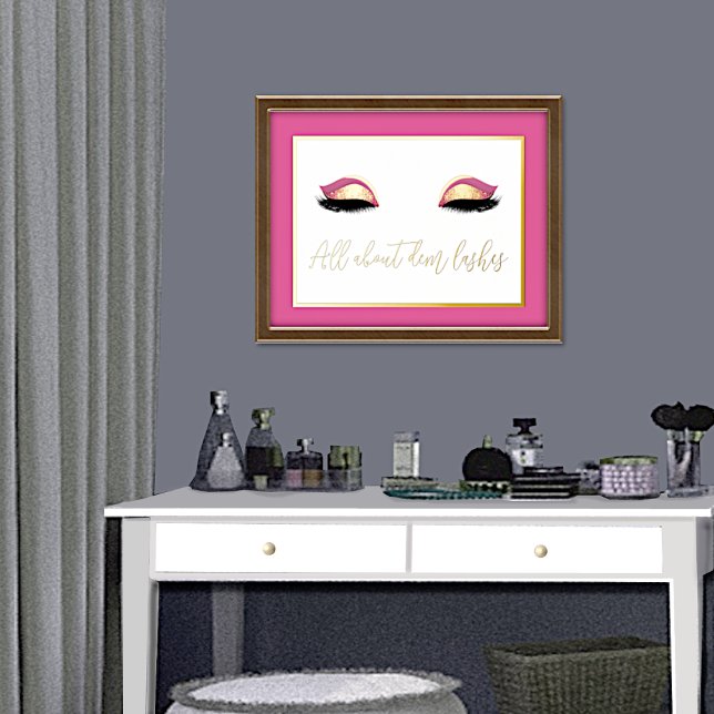 All About Dem Lashes Foil Prints (Creator Uploaded)