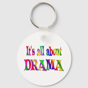 All About Drama Keychain