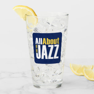 All About Jazz Beer Glass