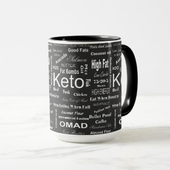 All About Keto Mug by iambandc_art at Zazzle