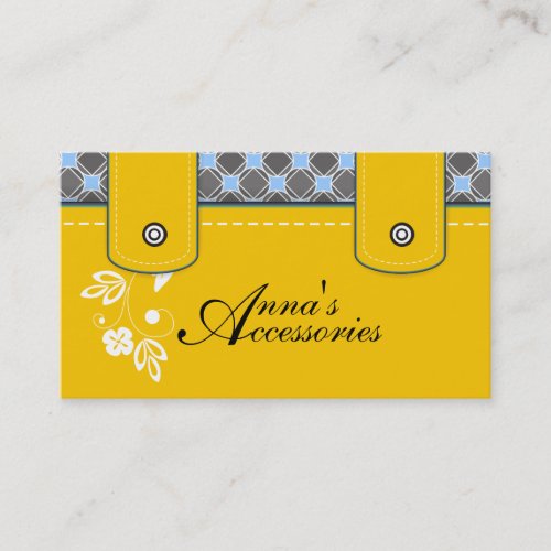 All About Leather Business Cards