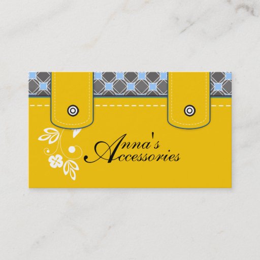 Customizable All About Leather Business Cards