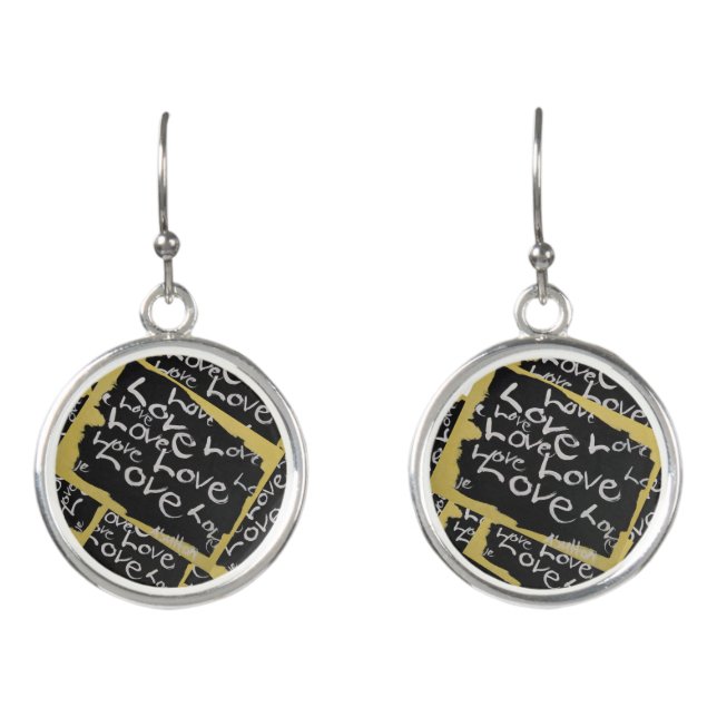 All about Love Earrings (Front)