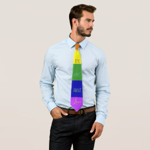 All about Love, LGBT Rainbow Flag Neck Tie