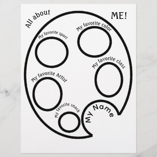 All about ME! Art Class Students Page