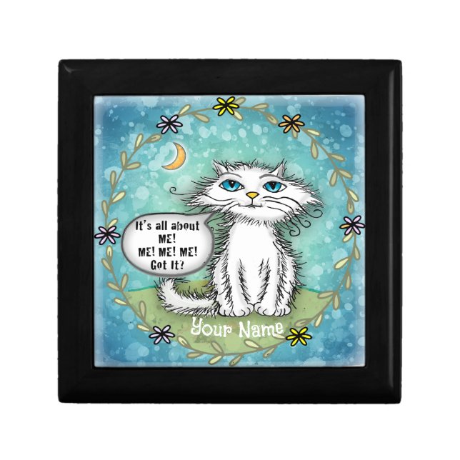 All About Me Scraggles Cat  Gift Box (Front)