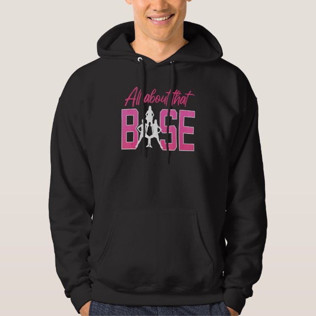 All About That Base Cheerleader Cheer Hoodie (Front)