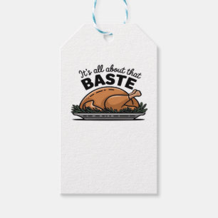 All About That Baste Christmas Classic Retro Look Gift Tags