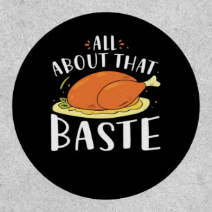 All About That Baste Design Patch