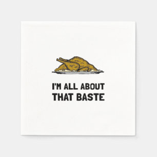 All About That Baste Fitted Modern Style Napkins