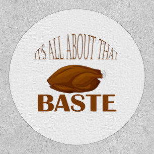All About That Baste Style Quote Patch