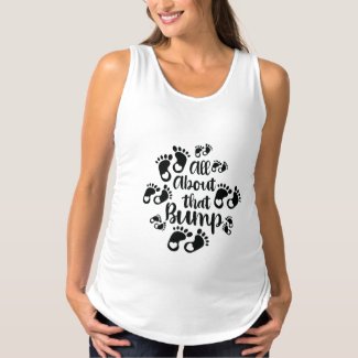 All About That Bump Maternity Tank Top