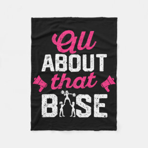 All About That Se - Funny Cheerleading Cheer _1 Fleece Blanket