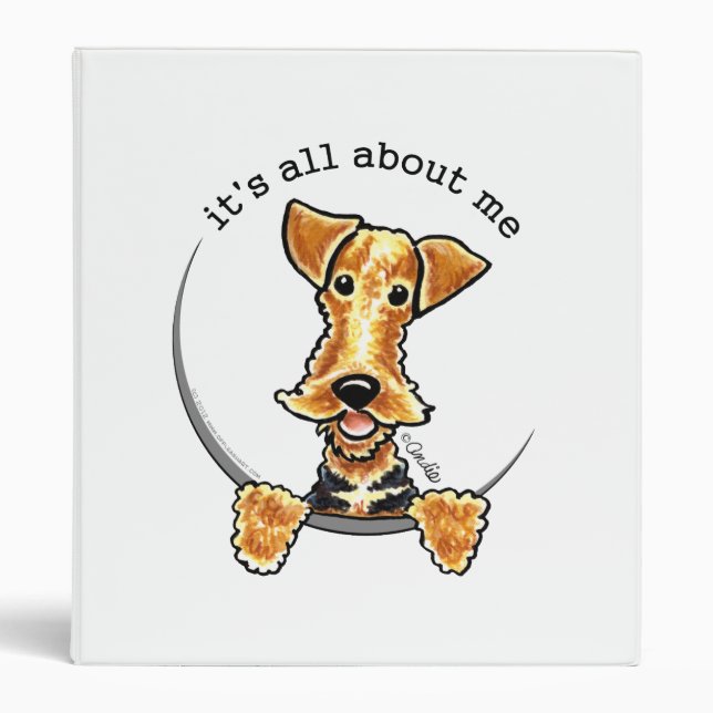 All About the Airedale Terrier Binder (Front)