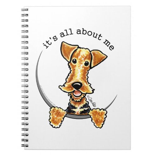 All About the Airedale Terrier Notebook