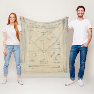 All About the Game - Baseball Fleece Blanket