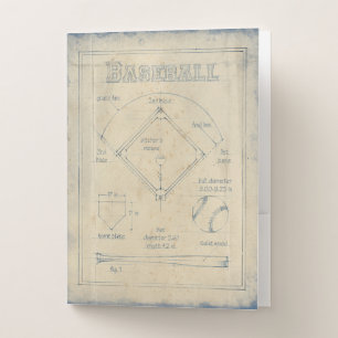 All About the Game - Baseball Pocket Folder