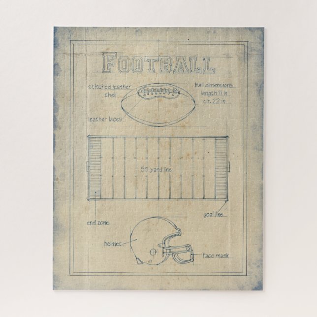 All About the Game - Football Jigsaw Puzzle (Vertical)