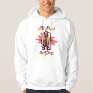 All About the Glizzy   Funny Hot dog Humor Hoodie