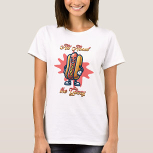 All About the Glizzy Funny Hot dog Humor T-Shirt