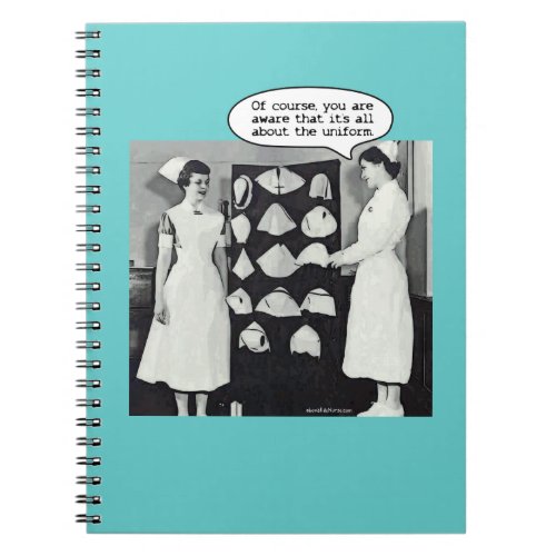 All about the Nurse Uniform Notebook