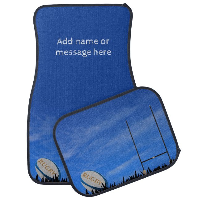 All About The Rugby Car Mats (Set)