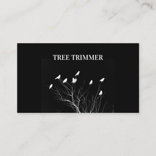 All About The Trees Business Card (Front)