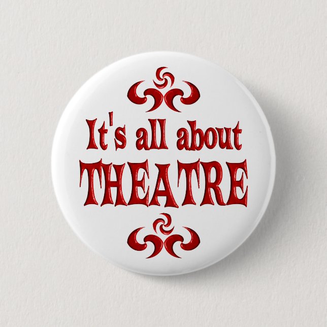 ALL ABOUT THEATRE BUTTON (Front)