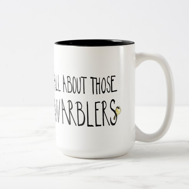 All About Those Warblers Two-Tone Coffee Mug (Right)