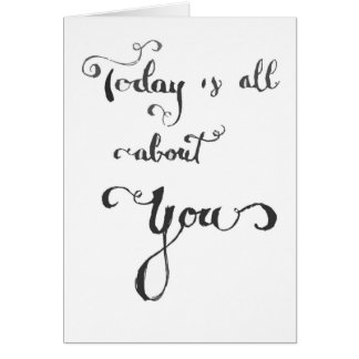 All About You Card - "paint"