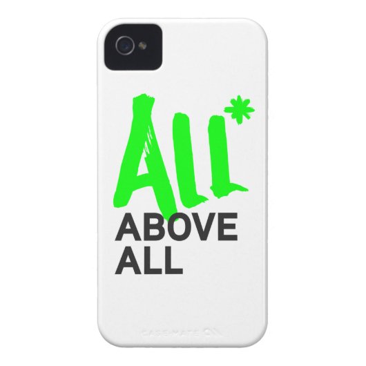 All* Above All Case-Mate iPhone Case (Back)