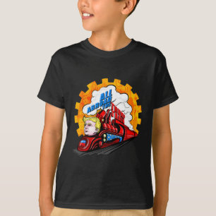 All Abroad The Trump Train 2024 Future Is Bright T-Shirt