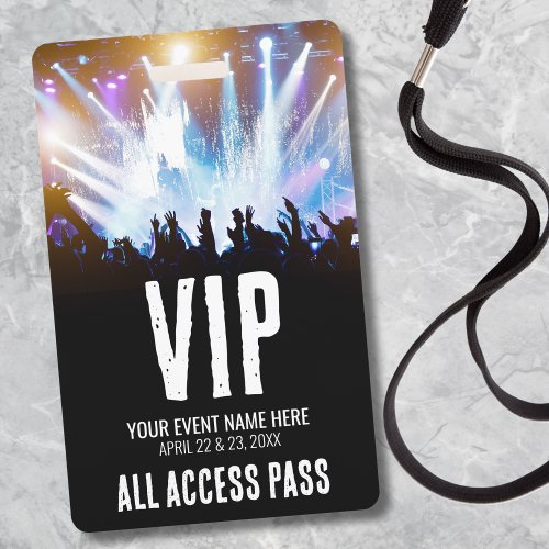 All Access VIP Badge