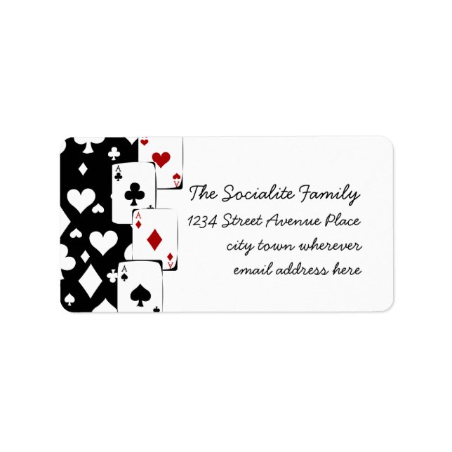 All Aces Label (Front)