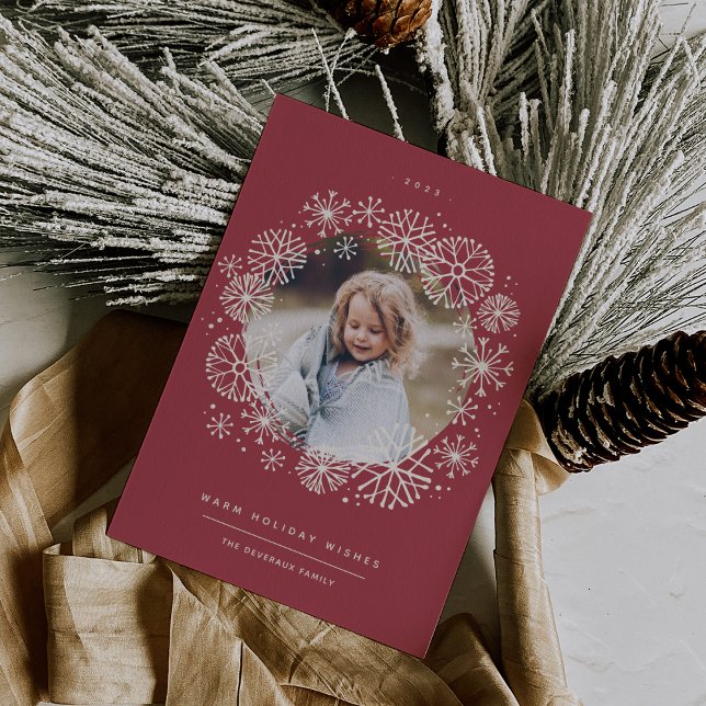 All Aflurry | Single Photo Holiday Card (Creator Uploaded)