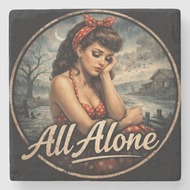 All Alone Coaster (Front)