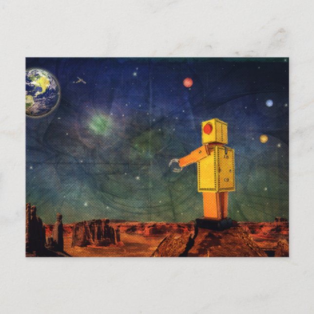 All Alone Postcard (Front)