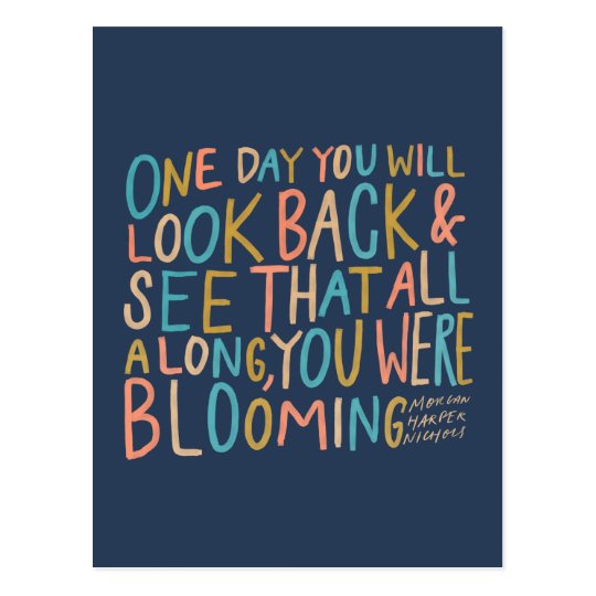 all along you were blooming book