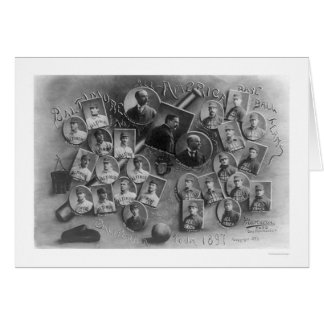 All America Baseball Tour 1897 Cards