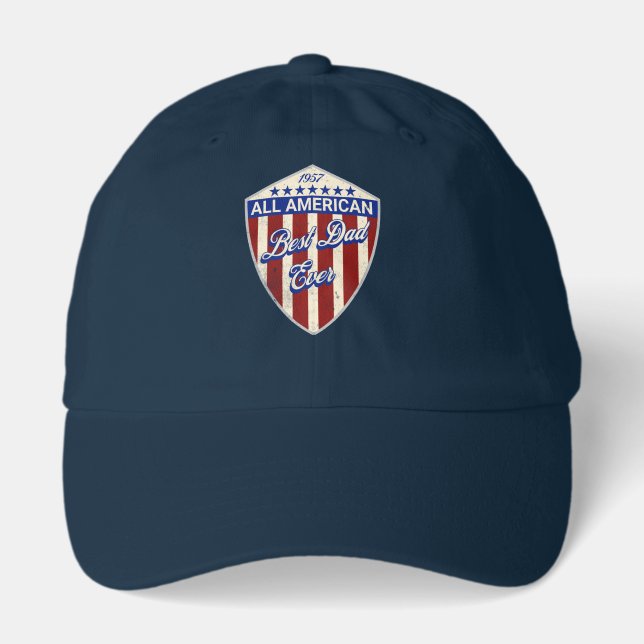 All American Best Dad Ever Hat (Front)
