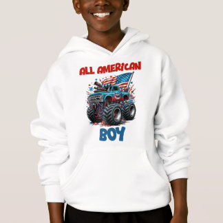 All American Boy 4th of July Hoodie