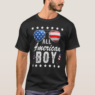 All American Boy 4th Of July Sunglasses Family T-Shirt