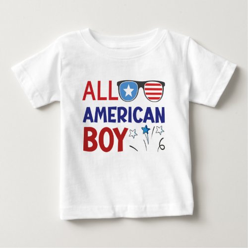 All American Boy Baby T_Shirt