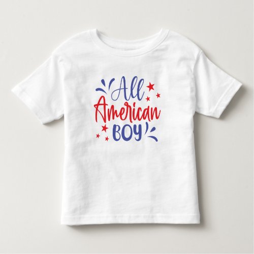 All American Boy Toddler T_shirt