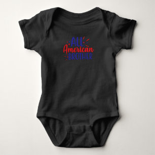 All American Brother Baby Bodysuit