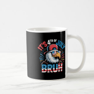 All American Bruh 4th Of July Boys Kids Patriotic Coffee Mug