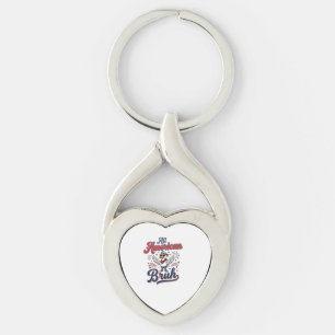 All American Bruh Patriotic Duck Vintage Shirt_1 Keychain