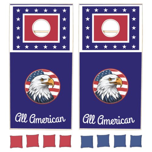 All American Cornhole Set